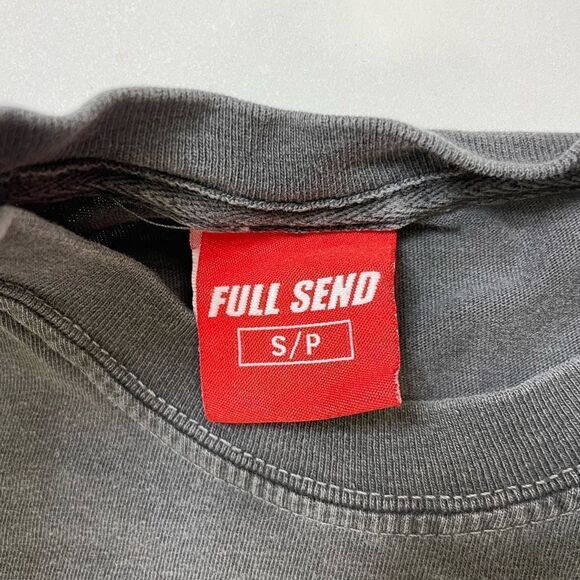 Full Send Hasbulla Magomedov Graphic T-shirt Women Small Gray Short Sleeve - Picture 4 of 5